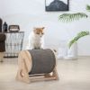 Wooden Cat Scratching Post