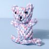 1pc Bear Shaped Pet Knot Toy