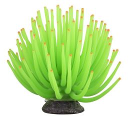 PennPlax LED Sea Anemone w/Remote Control Aquarium Plant Green, 1ea/One Size