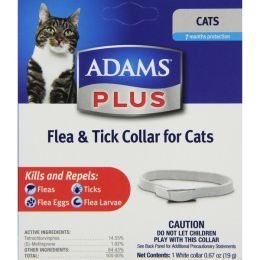 Adams Plus Flea & Tick Collar for Cats 1 pack