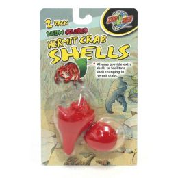 Zoo Med Hermit Crab Decorative Shell Neon Shell Assorted Neon 2 Pack