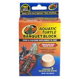 Zoo Med Aquatic Turtle Banquet Block Regular 5 Pack