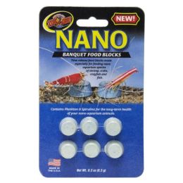 Zoo Med Nano Banquet Fish Feeding Block 0.3 oz Mini