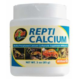 Zoo Med Repti Calcium without Vitamin D3 Reptile Supplement 3 oz