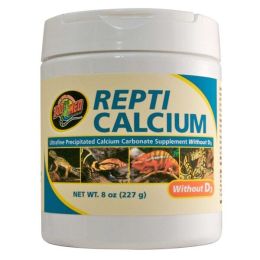 Zoo Med Repti Calcium without Vitamin D3 Reptile Supplement 8 oz