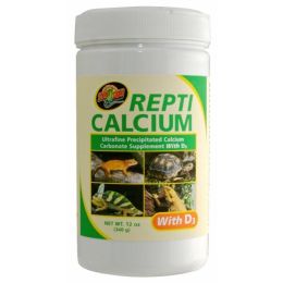 Zoo Med Repti Calcium with Vitamin D3 Reptile Supplement 12 oz