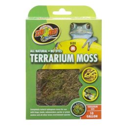 Zoo Med Terrarium Moss Substrate Green 10 gal Medium