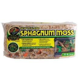 Zoo Med New Zealand Sphagnum Moss Brown 0.3 lb