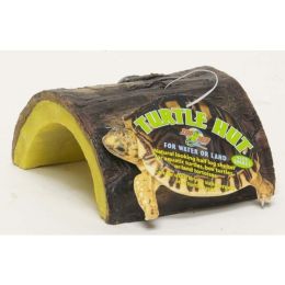 Zoo Med Turtle Hut Brown, Yellow Small