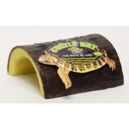 Zoo Med Turtle Hut Brown, Yellow Medium