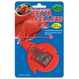 Zoo Med Micro Floating Betta Pellet Fish Food 0.15 oz