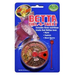 Zoo Med Betta Dial-A-Treat Freeze Dried Fish Food 0.12 oz