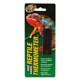 Zoo Med High Range Reptile Thermometer Black