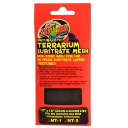 Zoo Med Naturalistic Terrarium Substrate Mesh Black 12 in x 12 in