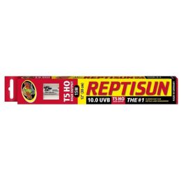 Zoo Med ReptiSun 10.0 UVB T5 HO High Output Lamp White 12 in