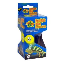 Zoo Med Daylight Blue Reptile Bulb Blue 40 Watt