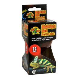 Zoo Med Nightlight Red Reptile Bulb Red 40 Watt