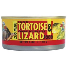 Zoo Med Tortoise and Omnivorous Lizard Wet Food 6 oz