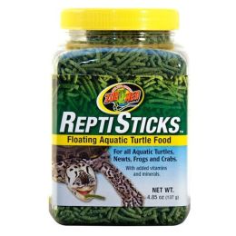 Zoo Med Reptisticks Floating Aquatic Turtle Dry Food 4.85 oz