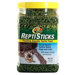 Zoo Med Reptisticks Floating Aquatic Turtle Dry Food 1.2 lb