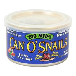 Zoo Med Can O' Snails Reptile Wet Food 1.7 oz