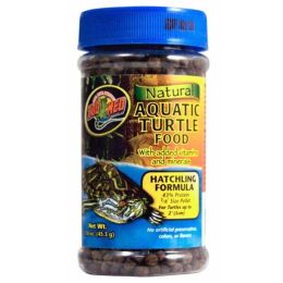 Zoo Med Aquatic Turtle Micro Pellet Hatchling Food 1.6 oz