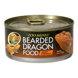 Zoo Med Bearded Dragon Adult Canned Formula Wet Food 6 oz