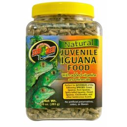 Zoo Med All Natural Juvenile Iguana Dry Food 10 oz