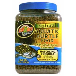 Zoo Med Aquatic Turtle Micro Pellet Hatchling Food 8 oz