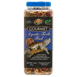 Zoo Med Gourmet Aquatic Turtle Dry Food 12 oz