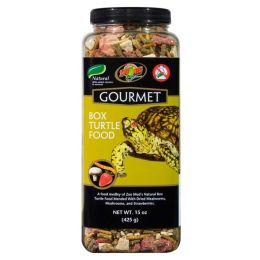 Zoo Med Gourmet Box Turtle Dry Food 15 oz