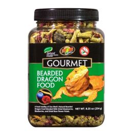 Zoo Med Gourmet Bearded Dragon Dry Food 8.25 oz