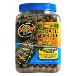 Zoo Med Aquatic Turtle Food Maintenance Formula Dry Food 6.5 oz