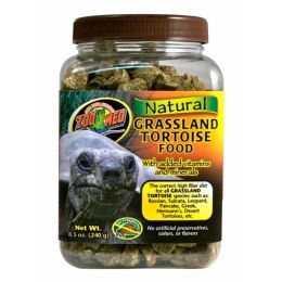 Zoo Med Natural Grassland Tortoise Dry Food 8.5 oz