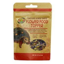 Zoo Med Tortoise & Box Turtle Flower Food Topper 0.21 oz