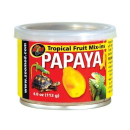 Zoo Med Fruit Mix-Ins Papaya Reptile Wet Food 3.4 oz