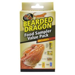 Zoo Med Bearded Dragon Food Sampler Value Pack Display