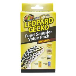 Zoo Med Leopard Gecko Food Sampler Value Pack Display