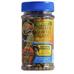 Zoo Med Natural Aquatic Turtle Food Growth Formula Dry Food 1.85 oz