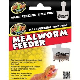 Zoo Med Mealworm Feeder White