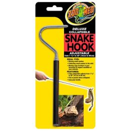 Zoo Med Deluxe Collapsible Snake Hook Black 7.25 in - 26 in