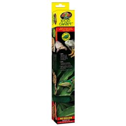 Zoo Med Eco Carpet Reptile Terrarium Carpet Green 40 Gallon, Breeder Size, 15 Inches X 36 Inches