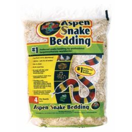 Zoo Med Aspen Snake Bedding Tan 4 qt