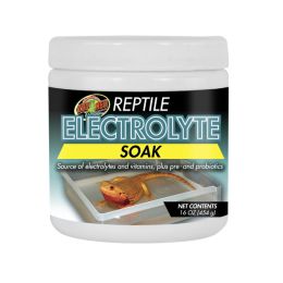 Zoo Med Reptile Electrolyte Soak Supplement 16 fl. oz