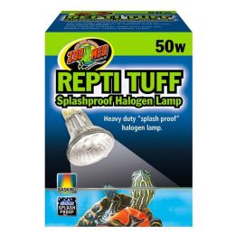 Zoo Med Repti Tuff Splashproof Halogen Lamp White 50 Watt