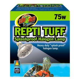 Zoo Med Repti Tuff Splashproof Halogen Lamp White 75 Watt