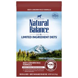 Natural Balance Pet Foods Adult Dry Dog Food Beef & Brown Rice