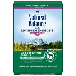 Natural Balance Pet Foods L.I.D. Small Breed Bites Dry Dog Food