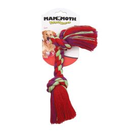 Mammoth Pet Products Cotton Blend Color Rope Bone Dog Toy Assorted 14 in Large