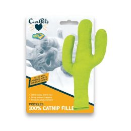 OurPets Cosmic Prickles Cactus Catnip Toy Green